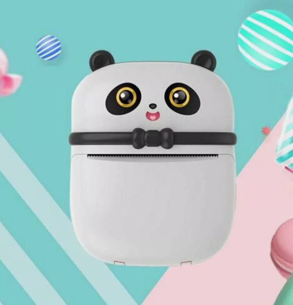 Mini Portable Panda Printer – Bluetooth Photos Printing